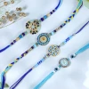 Elegant Brother Set of 4 Rakhi - For UK