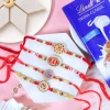 Ik Onkar & Khanda Rakhi Set with Kaju Katli & Lindt - For UK