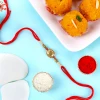 Veera Designer Rakhi with Motichoor Ladoo - For UK