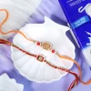 Kunda Designer Rakhi Set with Chocolates - For UK