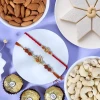 Om & Triushul Rakhi Set Gift Hamper for Brother - For UK