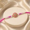 Radiant Rakhi with Puja Thali - For UK