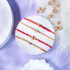 Elegant Set of 4 Brother Rakhi - For UK