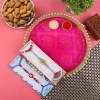 Sizzling Rakhi Set with Puja Thali & Almond - For UK