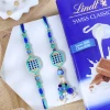 Preeminent Bhaiya Bhabhi Rakhi with Lindt  - For Australia