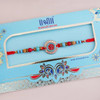 Silver Rakhi with Dryfruit Box- For INDIA 