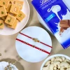 Rudrkasha & Aum Rakhi Gift Hamper - For UK