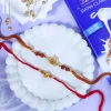 Divine Aum & Trushul Rakhi with Lindt - For USA