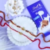 Divine Aum & Trushul Rakhi with Lindt - For USA