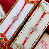 A D Premium Rakhi with Singnature Collcetion 26 Pcs Chocolate - For UK