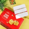 Designer Rakhi Set Sweet Hamper - For Europe