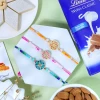 Elegant Designer Rakhi Set Sweet Combo - For Canada