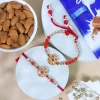 Bhaiya Bhabhi Bracelet Rakhi Gift Combo - For Canada