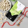 Designer Bhaiya Bhabhi Rakhi & Chocolate - For Canada