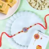Pious Sikh Rakhi with Sweet & Cashew - For Singapore