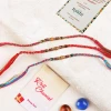 Trendy Colourful Rakhi Set - For UK