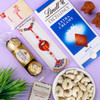 Chocolate-Dry Fruit Rakhi Gift Hamper for Kid's - For UK