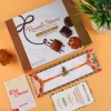 Aum Rakhi with Russlle Stover Chocolate - For USA