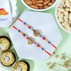 Divine Rakhi Set with Ferrero & Dry Fruit - For Canada