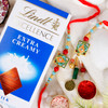 Splendid Bhaiya Bhabhi Rakhi with Chocolate - For UK