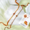 Rudraksha Duo Rakhi Set - For UK