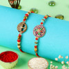 Fancy Set of 2 Designer Rakhis - For UK