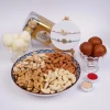 Luxury Dry Fruit & Designer Rakhi Celebration Hamper - For INDIA