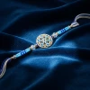 Dazzling Floral Rakhis with Ferrero Rocher - For UK