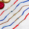 Dazlling Five Rakhi Set - For Singapore