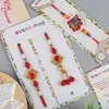 Bhaiya Bhabhi n Kids Rakhi n Kaju Katli Sweet - For Australia
