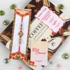 Khanda Rakhi with Signature Collection Chocolates 26 Pcs - For Canada
