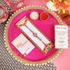 Khanda Rakhi with Puja Thali - For USA