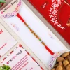 Beads Rakhi with Lindt n Almond - For USA
