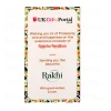 Evil Eye Rakhi with Puja Thali - For USA