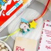 Unicorn Kids Rakhi with 3 Pcs Kinder Joy Eggs & Cashew - For UK