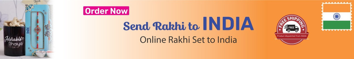 Online Rakhi Set to India