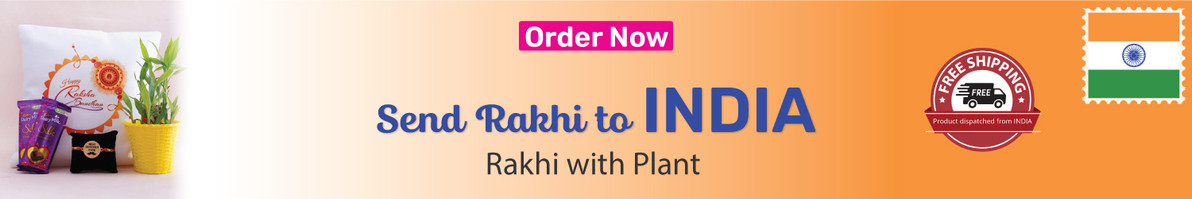 Rakhi with Plants