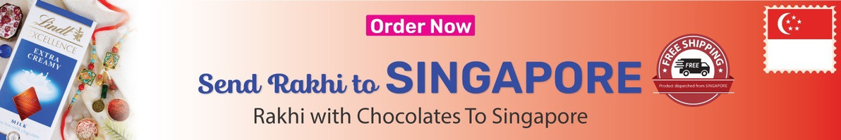 Rakhi with Chocolates To Singapore