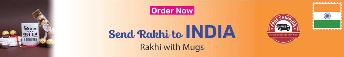 Rakhi with Mugs