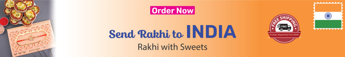 Rakhi with Sweets