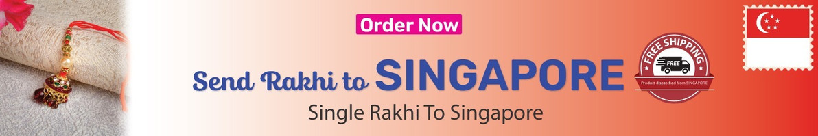 Single Rakhi To Singapore