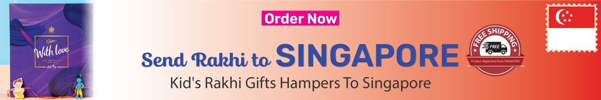 Kid's Rakhi Gifts Hampers To Singapore