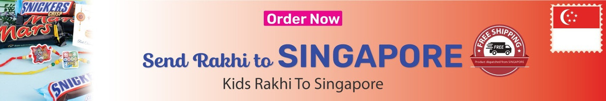 Kids Rakhi To Singapore