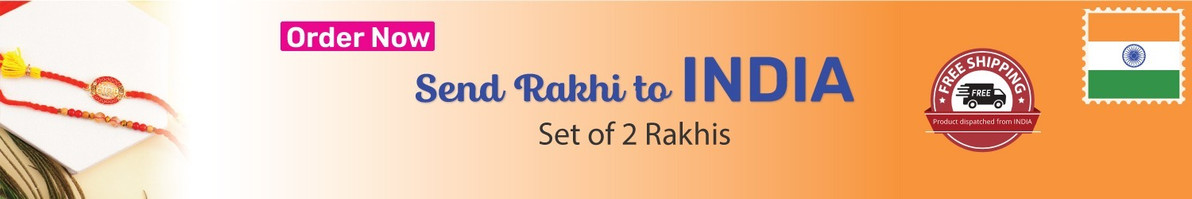 Set of 2 Rakhis