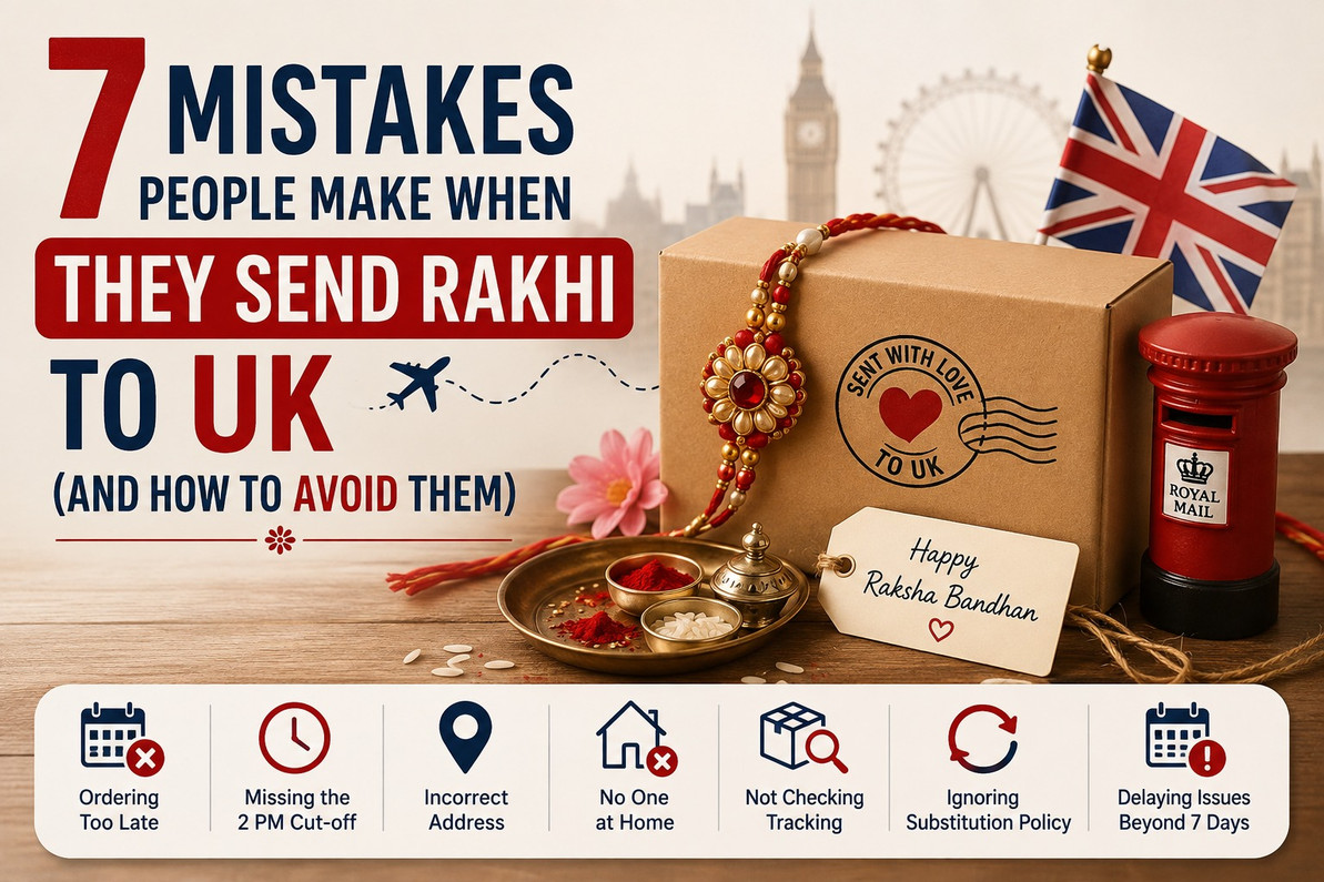 7 Mistakes People Make When They Send Rakhi to UK (and How to Avoid Them)