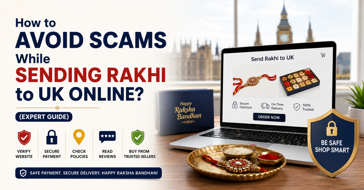 How to Avoid Scams While Sending Rakhi to UK Online? (Expert Guide)