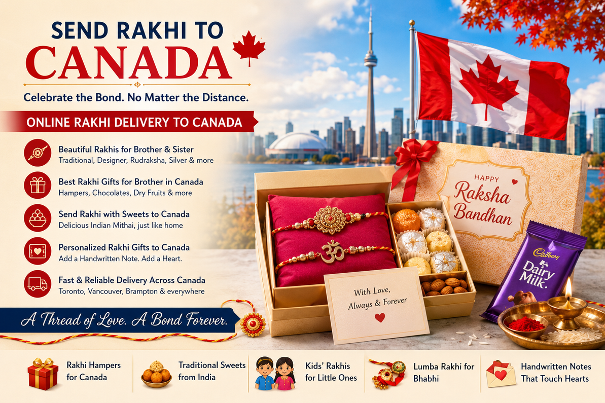 Why Online Rakhi Delivery to Canada Is Growing Every Raksha Bandhan