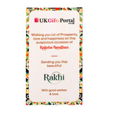 Designer Ganesha Rakhi with Ferrero Rocher- For UK | UK Gifts Portal