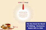 Tie the Knot for Bond of Sibling - Exclusive Rakhi Gift to USA for Remarkable Celebration 