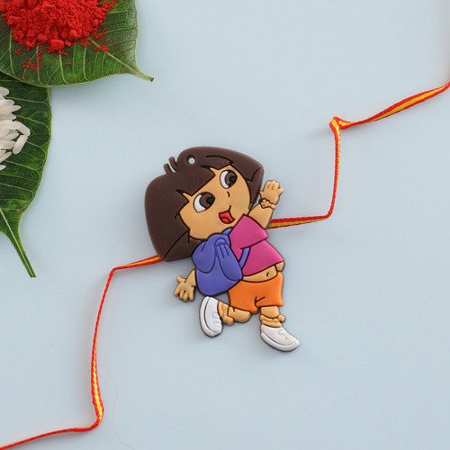 Kid's Dora The Explorer Rakhi - For Canada